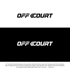 Logo Design entry 2280812 submitted by Valentino_46 to the Logo Design for OFF COURT run by rball