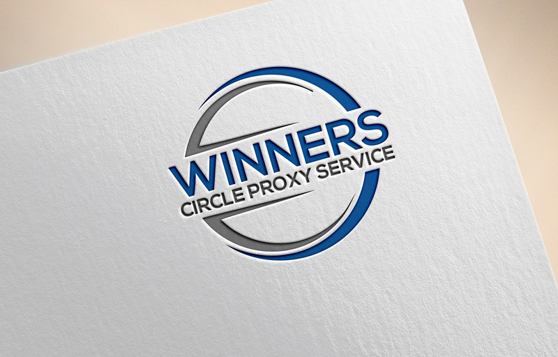 Logo Design entry 2280860 submitted by Design Rock to the Logo Design for Winners Circle Proxy Service run by SiedleckiBrett