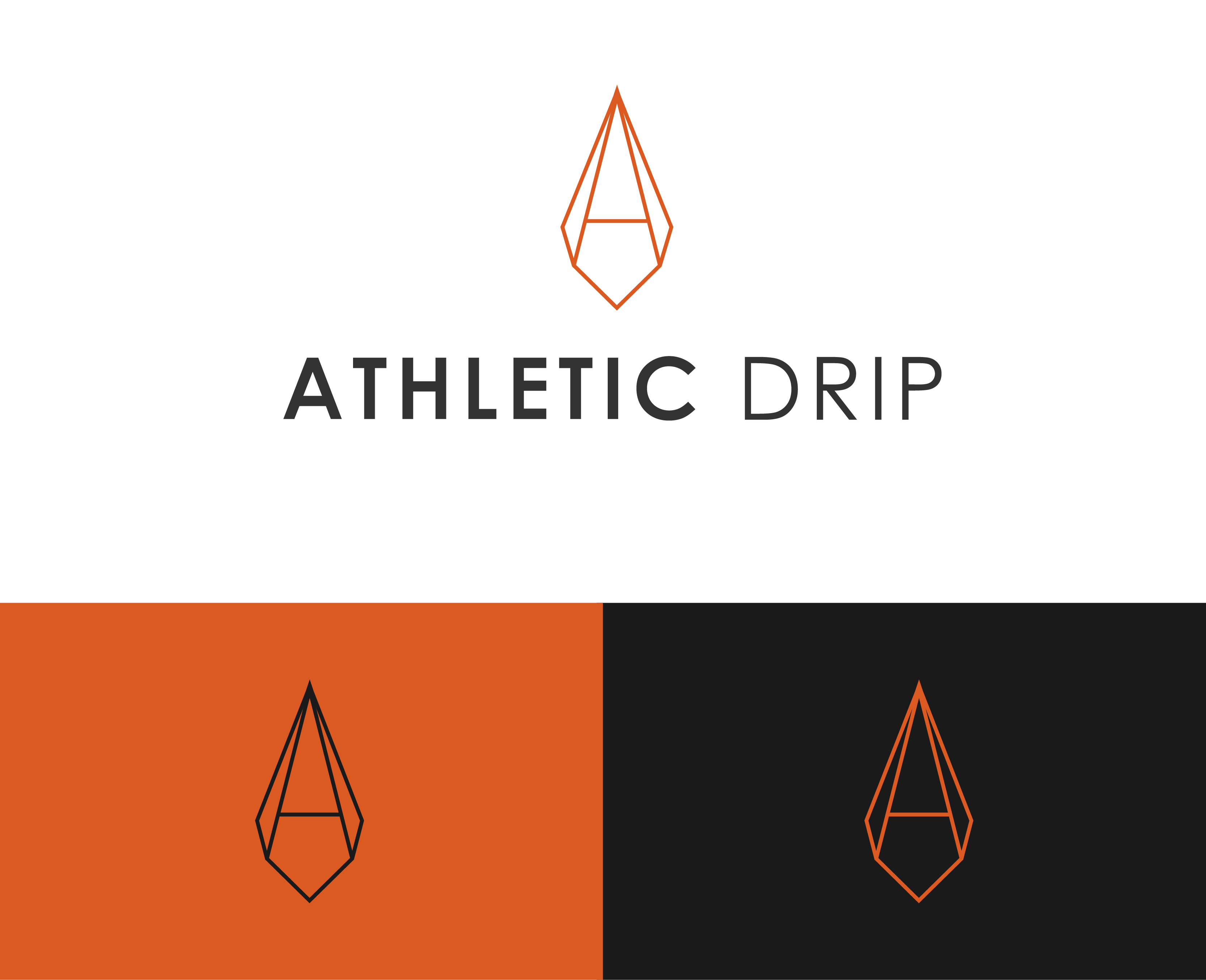Logo Design entry 2280927 submitted by Haninas to the Logo Design for ATHLETIC DRIP run by rball