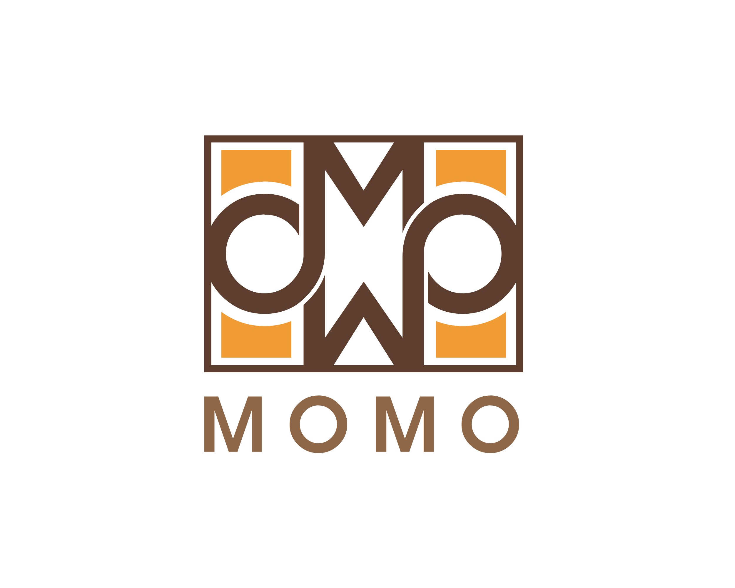 Premium Vector | Momo logo vector