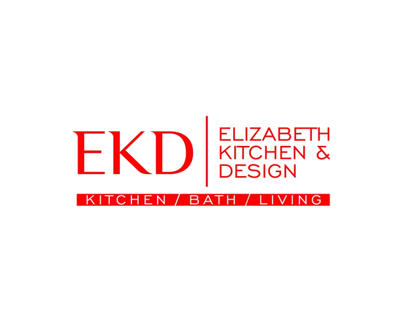Logo Design entry 2287783 submitted by Pazcall to the Logo Design for EKD Elizabeth Kitchen and Design run by jaguilar269