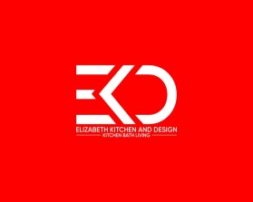 Logo Design Entry 2287806 submitted by Kalakay Art to the contest for EKD Elizabeth Kitchen and Design run by jaguilar269