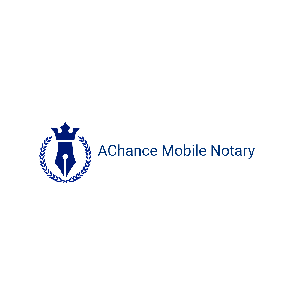 Logo Design entry 2289200 submitted by Phambura to the Logo Design for AChance Mobile Notary run by alichance