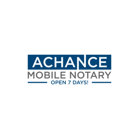 Logo Design entry 2289200 submitted by lacquer to the Logo Design for AChance Mobile Notary run by alichance