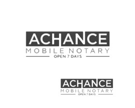 Logo Design Entry 2289224 submitted by fr studio to the contest for AChance Mobile Notary run by alichance