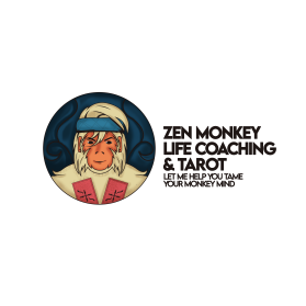 Logo Design entry 2289789 submitted by Marijana to the Logo Design for Zen Monkey Life Coaching & Tarot run by sarah@sarahsconsulting