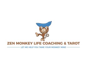 Logo Design entry 2289795 submitted by Marijana to the Logo Design for Zen Monkey Life Coaching & Tarot run by sarah@sarahsconsulting