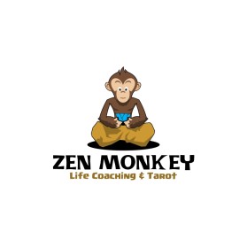 Logo Design Entry 2289800 submitted by DreamLogo to the contest for Zen Monkey Life Coaching & Tarot run by sarah@sarahsconsulting