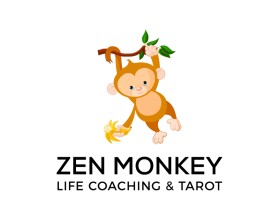 Logo Design Entry 2289806 submitted by Shermin21 to the contest for Zen Monkey Life Coaching & Tarot run by sarah@sarahsconsulting