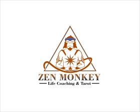 Logo Design Entry 2289828 submitted by femihidayat to the contest for Zen Monkey Life Coaching & Tarot run by sarah@sarahsconsulting