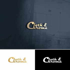 Logo Design entry 2290185 submitted by Tony_Brln to the Logo Design for Cloth & Chroma run by CC4400