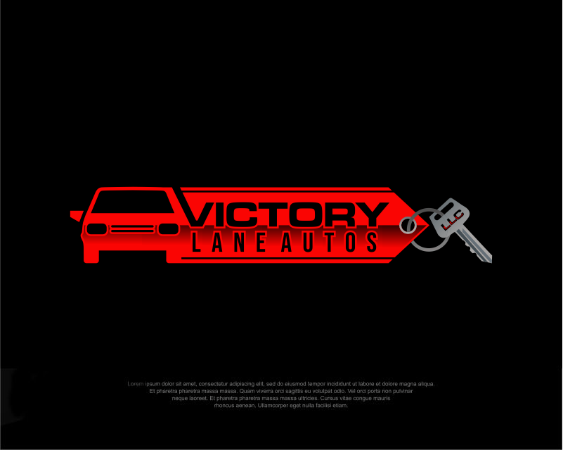Logo Design entry 2291253 submitted by SATRI to the Logo Design for Victory Lane Autos, LLC run by mwlottes