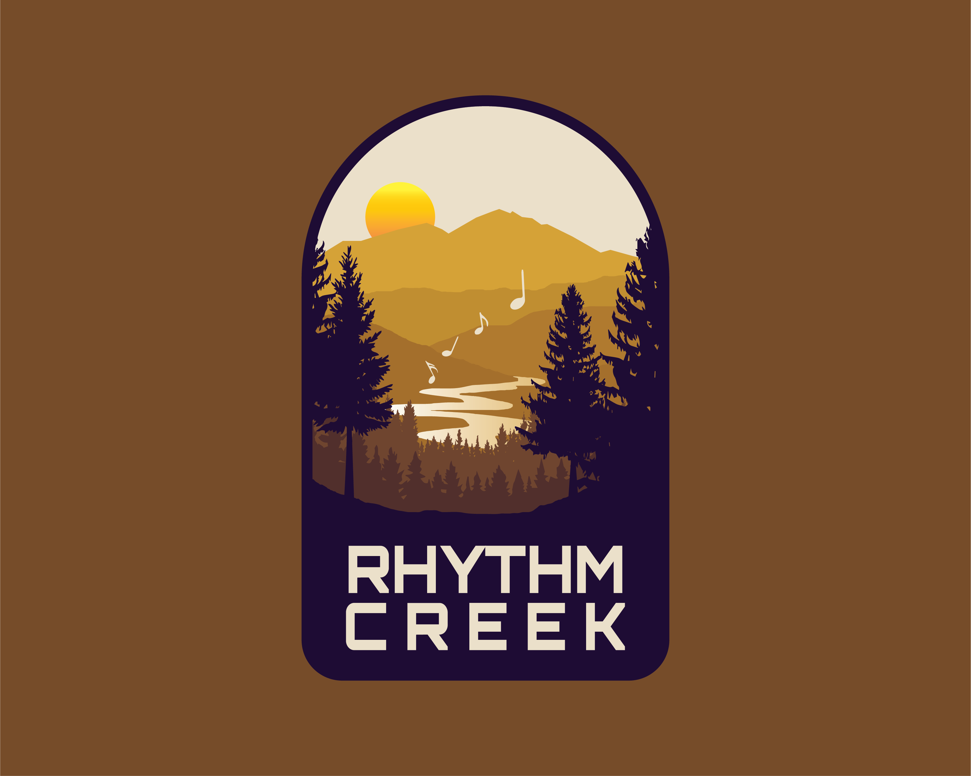 Logo Design entry 2292965 submitted by red spartan to the Logo Design for Rhythm Creek run by RetroDeluxe