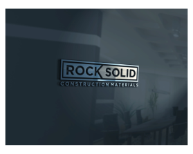 Logo Design entry 2293858 submitted by Si Gendong to the Logo Design for Rock Solid Construction Materials  run by pjjdubreuil@gmail.com 
