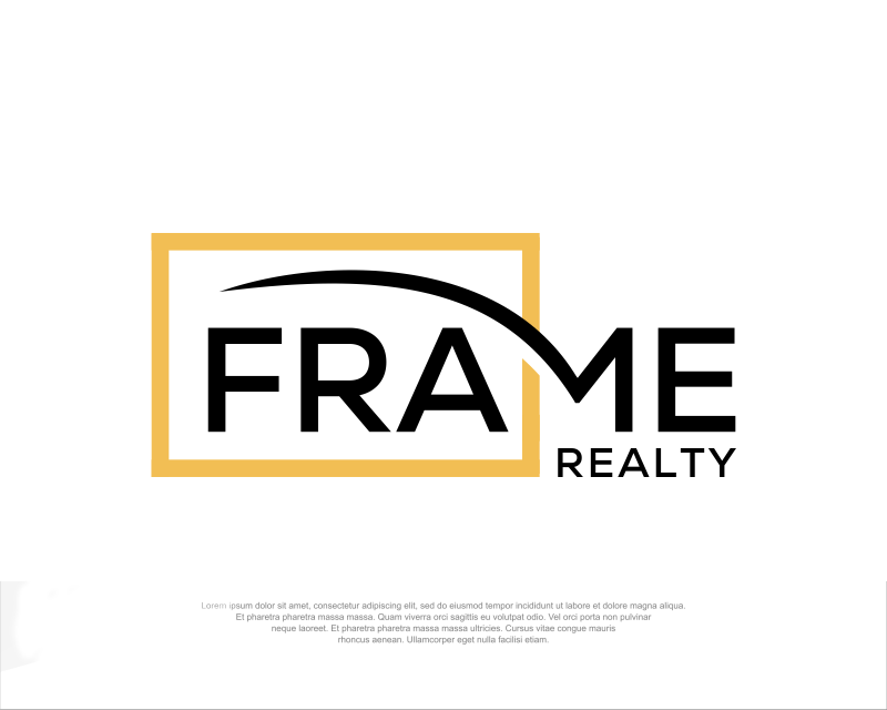 Logo Design entry 2294312 submitted by SATRI to the Logo Design for Frame Realty run by Renster