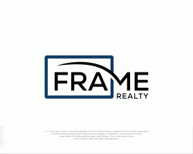Logo Design entry 2294312 submitted by SATRI to the Logo Design for Frame Realty run by Renster