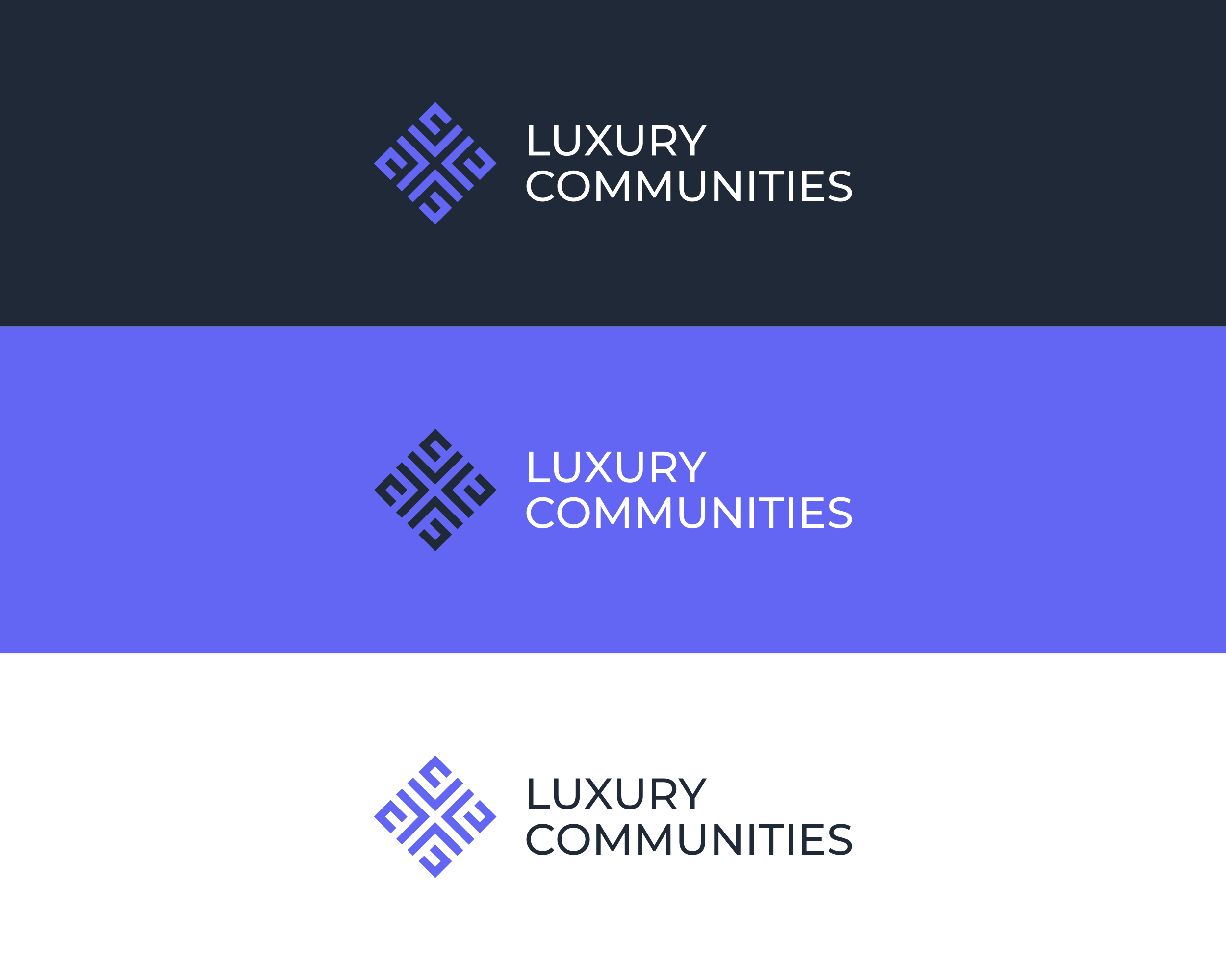 Logo Design entry 2295107 submitted by jump.ant to the Logo Design for luxury-communities.com run by bjones256