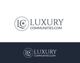 Logo Design Entry 2295271 submitted by creator41 to the contest for luxury-communities.com run by bjones256