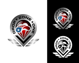 Logo Design entry 2299130 submitted by fiedlerdesign to the Logo Design for The website is dropzoneone.com, I am looking for a Designer that is passionate about their work, this logo means passion to a sport that I love. run by amachin12