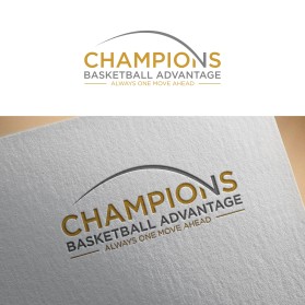 Logo Design entry 2300332 submitted by andsue to the Logo Design for CHAMPIONS Basketball Advantage (Basketball Advantage is a subtitle and should be in smaller font) run by kvwhite15