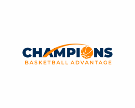 Logo Design Entry 2300366 submitted by fathur to the contest for CHAMPIONS Basketball Advantage (Basketball Advantage is a subtitle and should be in smaller font) run by kvwhite15