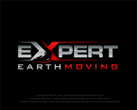 Logo Design entry 2302056 submitted by mustafin to the Logo Design for Expert Earthmoving run by Mmanzie14