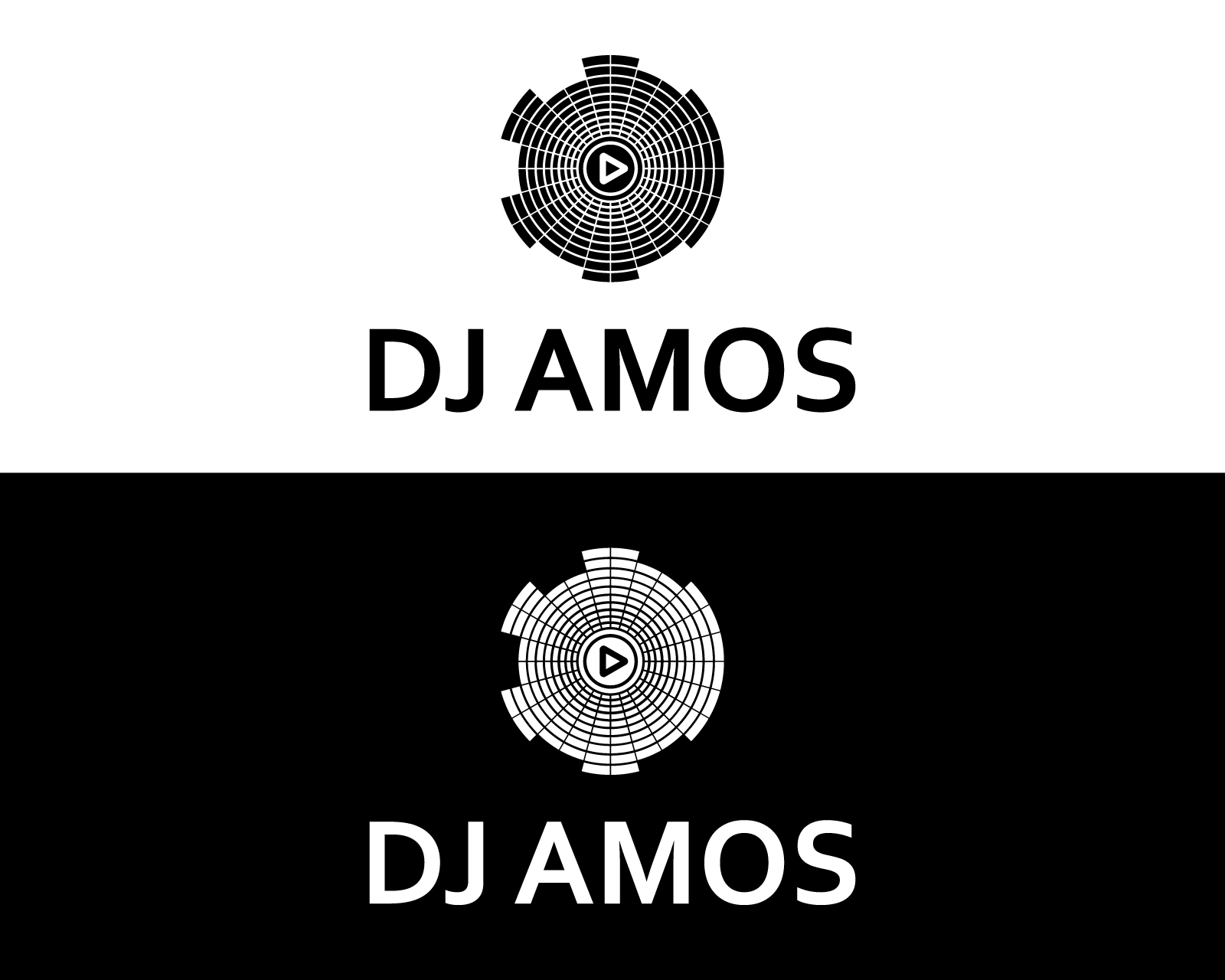 Logo Design entry 2304144 submitted by cndr to the Logo Design for DJ Amos run by amosbeiler