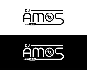 Logo Design Entry 2304143 submitted by SplashBucket to the contest for DJ Amos run by amosbeiler