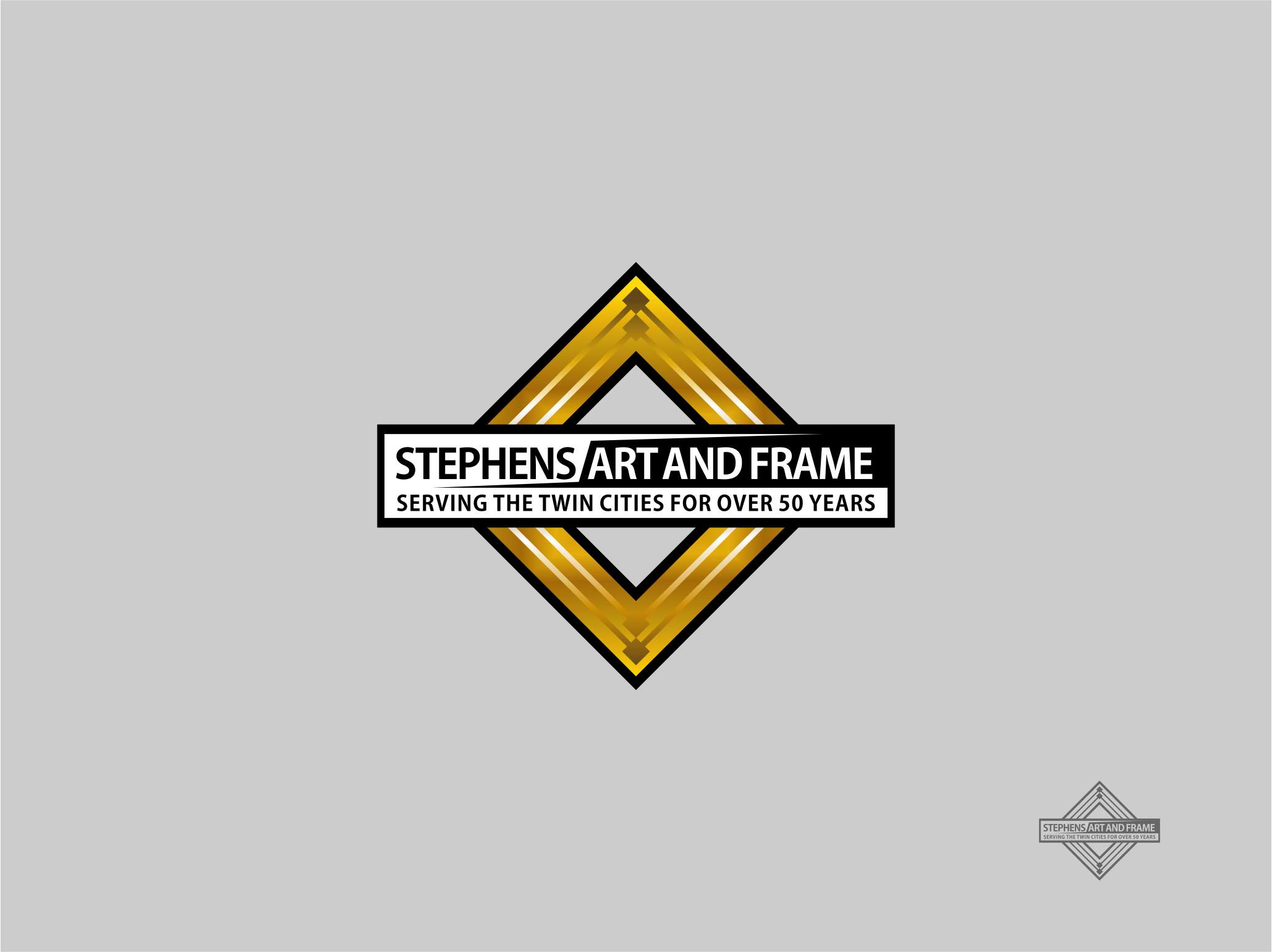 Logo Design entry 2305634 submitted by egivic09 to the Logo Design for Stephens Art and Frame run by Stephens