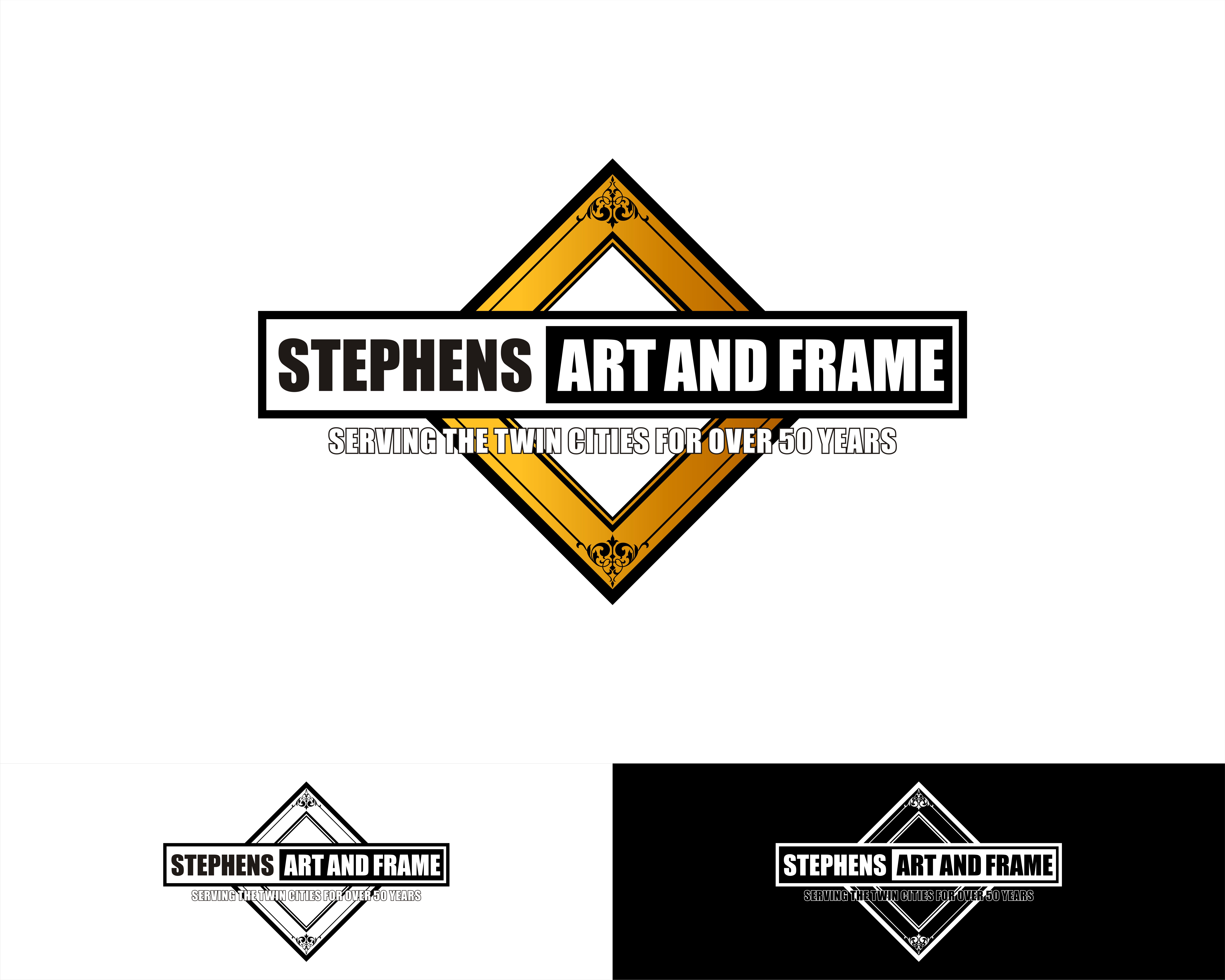 Logo Design entry 2305693 submitted by Toledanes to the Logo Design for Stephens Art and Frame run by Stephens