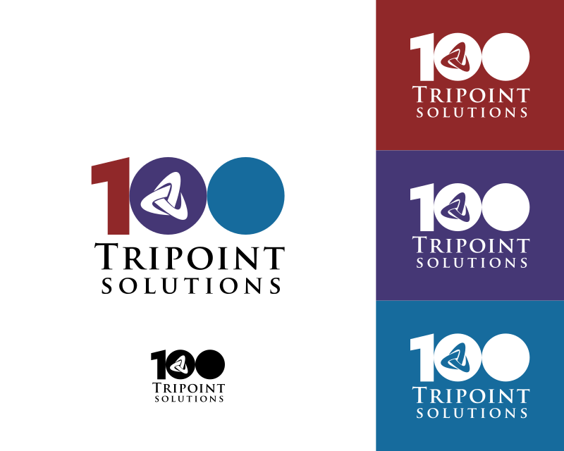 Logo Design entry 2305883 submitted by pandan to the Logo Design for Tripoint Solutions |  Tripointsolutions.com run by pmcgold01