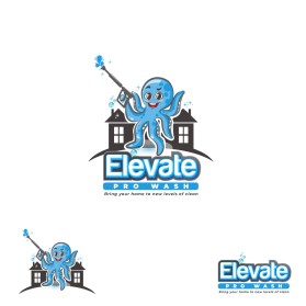 Logo Design entry 2297654 submitted by FXF Creations to the Logo Design for Elevate Pro Wash run by Brendan@Elevateprowash