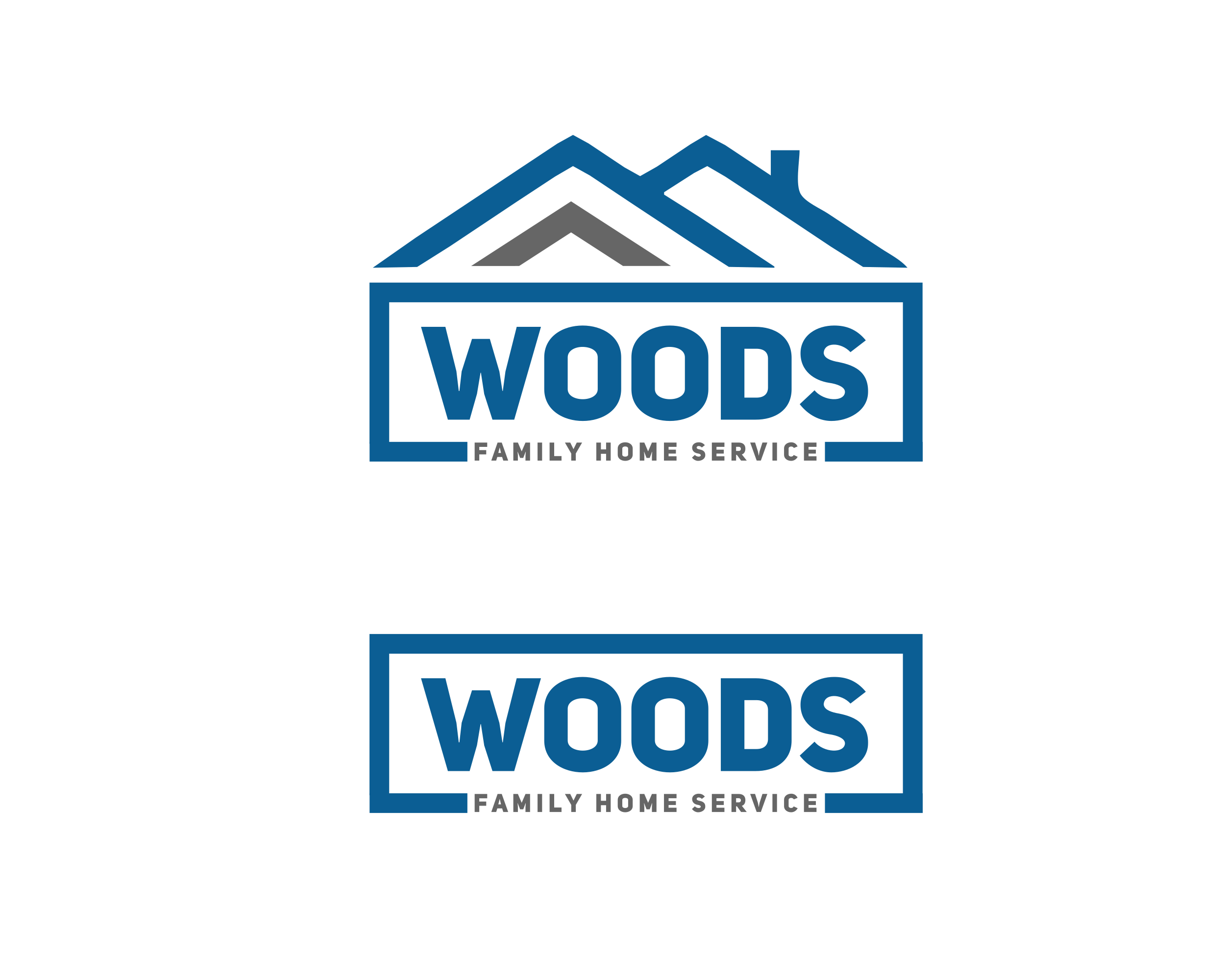Logo Design entry 2309561 submitted by rahman07 to the Logo Design for Woods Family Home Services run by unkanny75