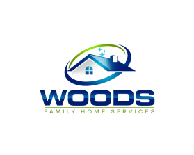 Logo Design entry 2309584 submitted by fr studio to the Logo Design for Woods Family Home Services run by unkanny75