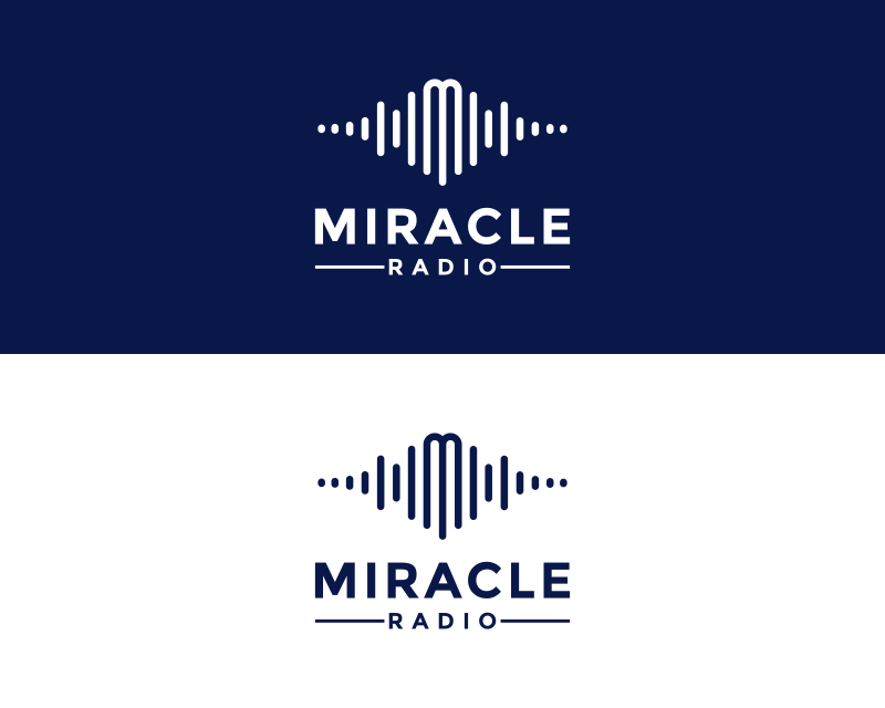 Logo Design entry 2310320 submitted by veva17 to the Logo Design for Miracle Radio run by powerofgod