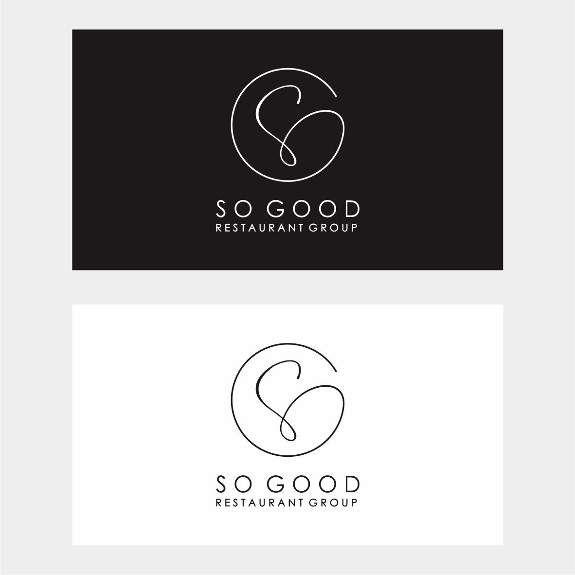 Logo Design entry 2310958 submitted by Nam to the Logo Design for So Good Restaurant Group run by berober