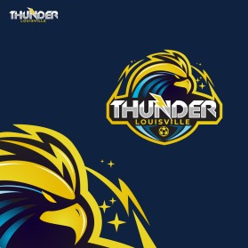 Logo Design entry 2312360 submitted by Armchtrm to the Logo Design for Louisville Thunder eSports Style Logo run by holycapra