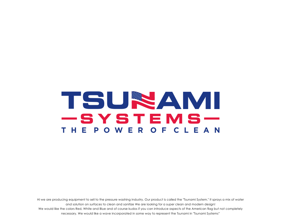 Logo Design entry 2312862 submitted by manD to the Logo Design for Tsunami Systems run by Johnnytsunamiwash@gmail.com