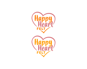 Logo Design entry 2313882 submitted by While.art to the Logo Design for Happy Heart Felt run by happyheartfelt