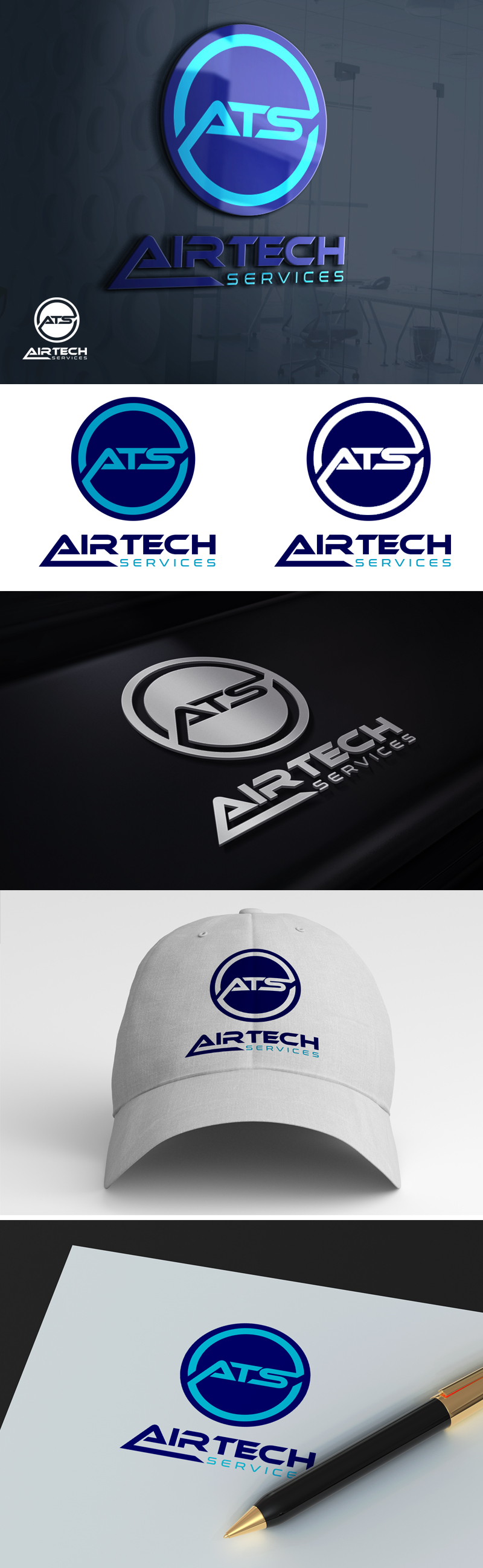 Logo Design entry 2314209 submitted by scorpionenero to the Logo Design for Airtech Services run by rick.sutherland@airtech-services.com.au