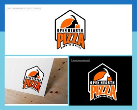 Logo Design Entry 2315886 submitted by adamcore to the contest for Open Hearth Pizza run by OpenHearthPizza