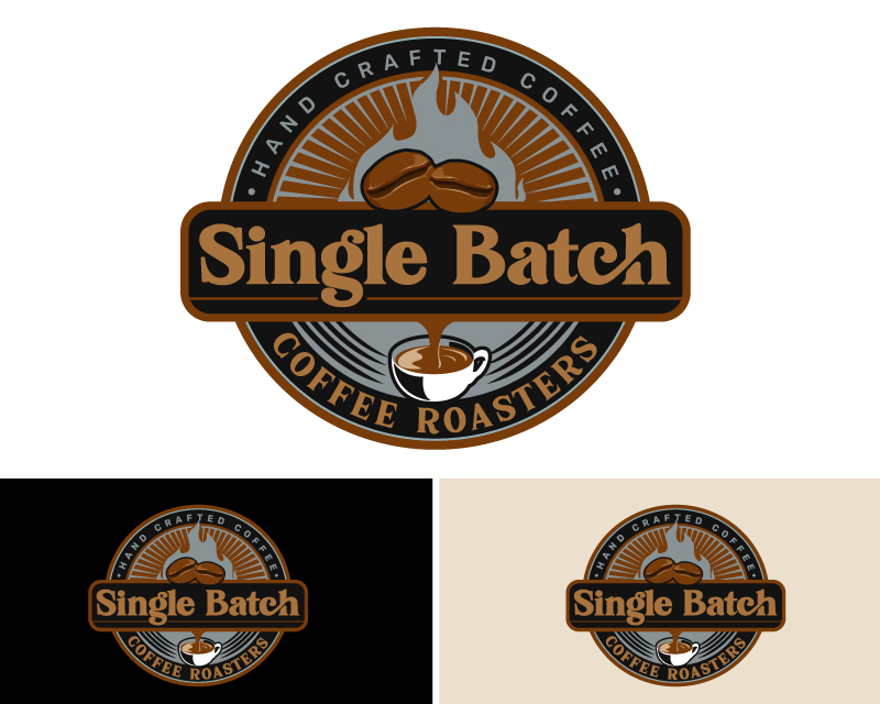 Logo Design entry 2316244 submitted by nila15 to the Logo Design for Single Batch Coffee Roasters run by ejohnston64