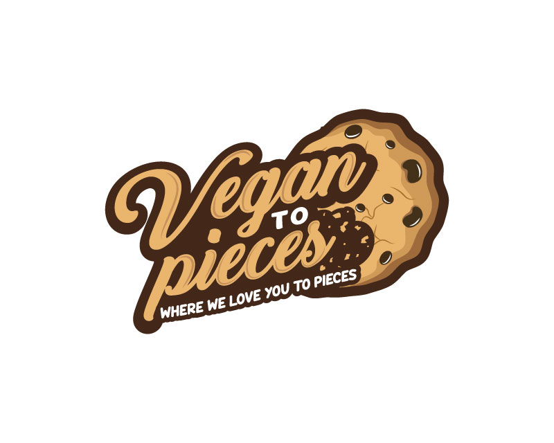 Logo Design entry 2316419 submitted by ninjadesign to the Logo Design for Vegan to Pieces run by McVickerHospitality