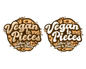 Logo Design entry 2316505 submitted by nsdhyd to the Logo Design for Vegan to Pieces run by McVickerHospitality
