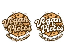 Logo Design entry 2316506 submitted by Hawk to the Logo Design for Vegan to Pieces run by McVickerHospitality