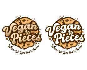 Logo Design entry 2316508 submitted by Armchtrm to the Logo Design for Vegan to Pieces run by McVickerHospitality
