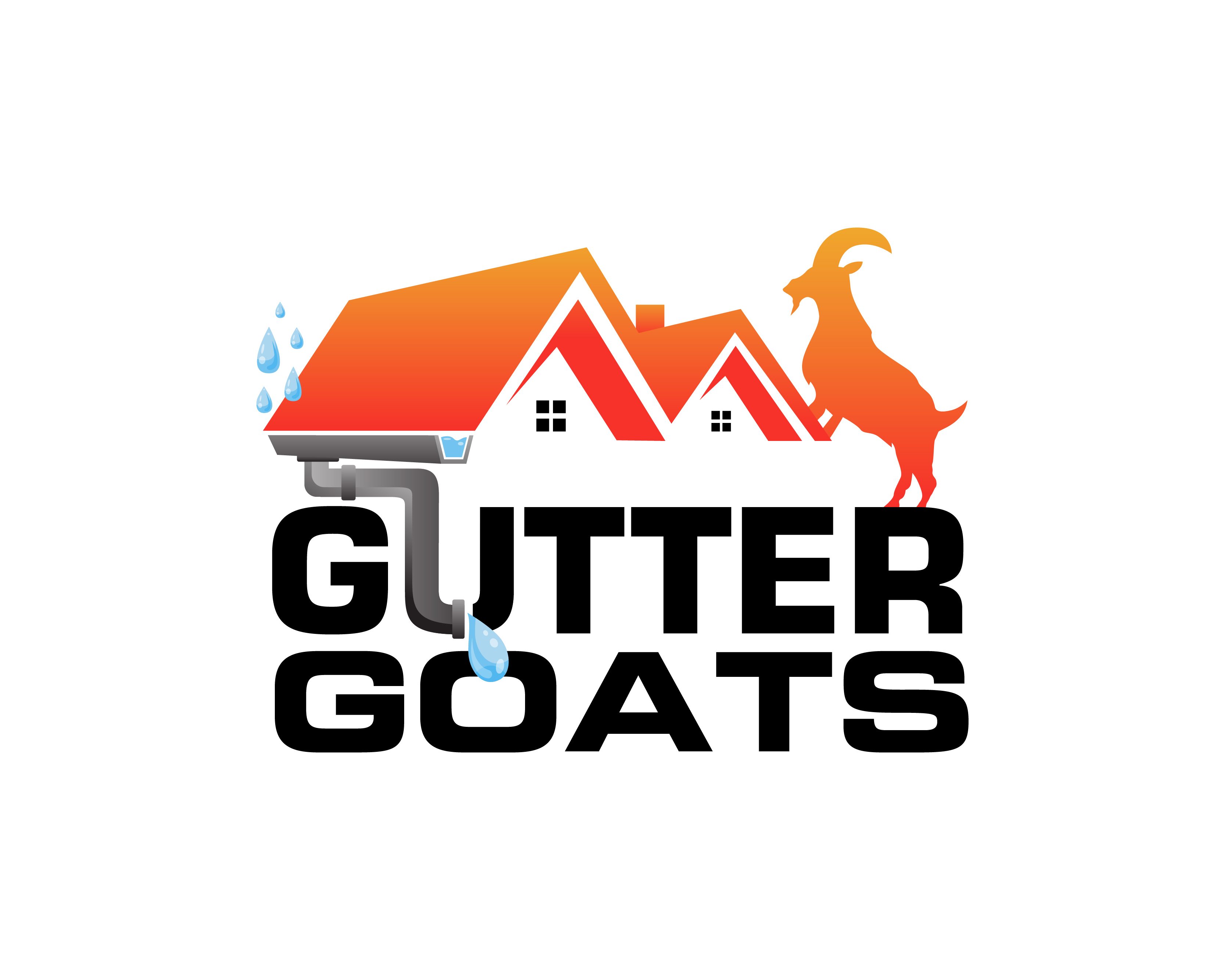 Logo Design entry 2319720 submitted by naiven to the Logo Design for Gutter Goats run by Huffhuber