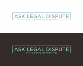 Logo Design entry 2326325 submitted by Hasib99 to the Logo Design for Ask Legal Dispute run by robynranke