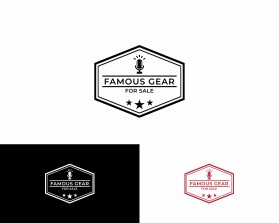 Logo Design entry 2327824 submitted by brahamb to the Logo Design for Famous Gear For Sale run by Armstrong