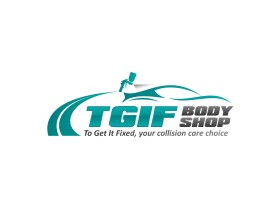Logo Design entry 2329330 submitted by gembelengan to the Logo Design for TGIF Body Shop run by Curious1!